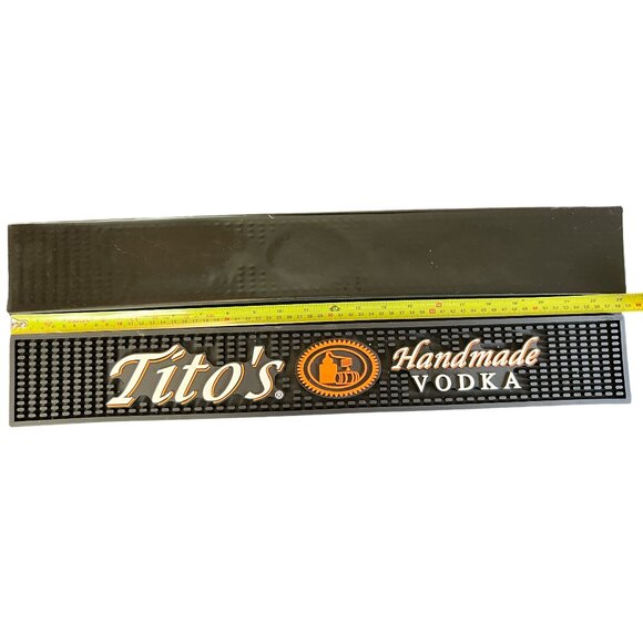 Tito's Vodka 3 rubber bar mats style to any home bar or collection bar mats. - Picture 3 of 4